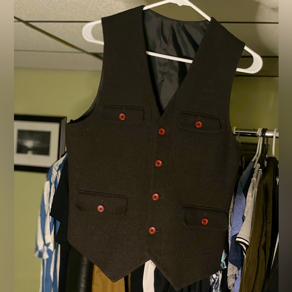 ASOS MENS WOOL VEST!